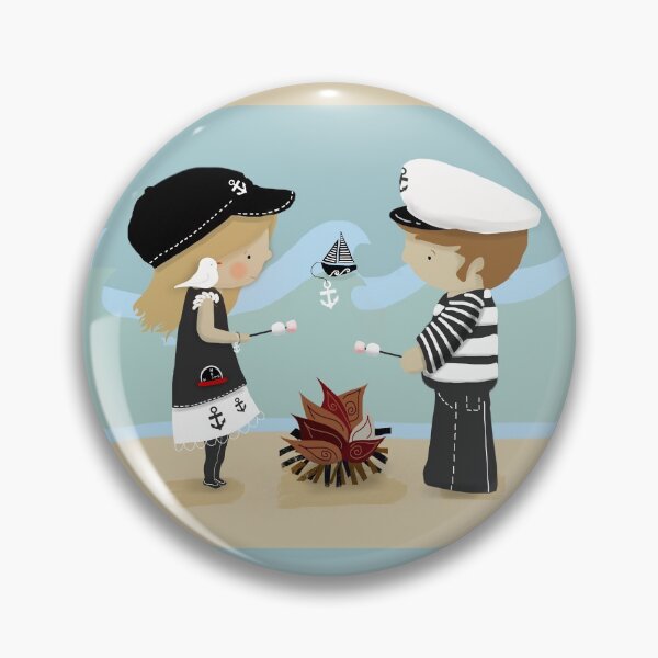 Item preview, Nautical Friends Campfire designed and sold by Karin Taylor.
