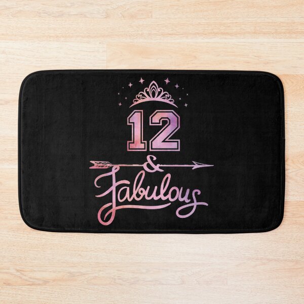 Item preview, Girls 12 Years Old And Fabulous Girl 12th Birthday print designed and sold by Grabitees.