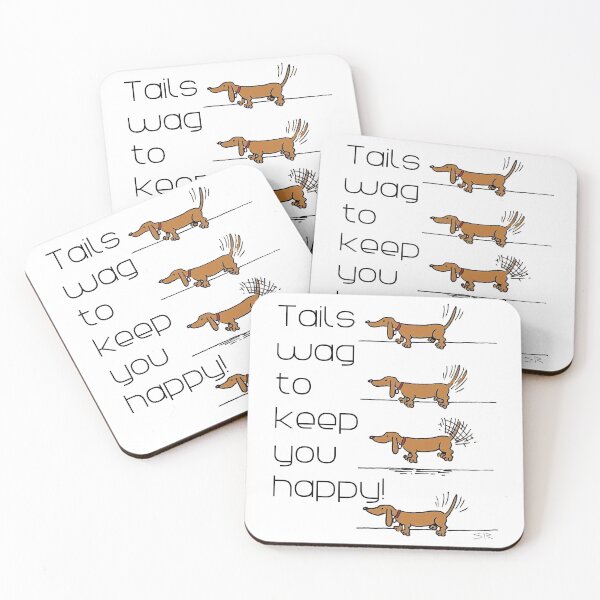 Item preview, Tails Wag Happy designed and sold by StubbornWiener.