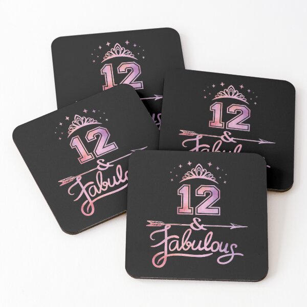 Item preview, Girls 12 Years Old And Fabulous Girl 12th Birthday print designed and sold by Grabitees.