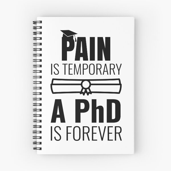 Item preview, PhD Graduation Gift - Pain is Temporary designed and sold by EstelleStar.