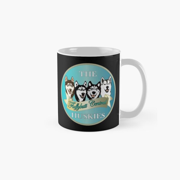 Fluffybutt Central Siberian Huskies Classic Mug