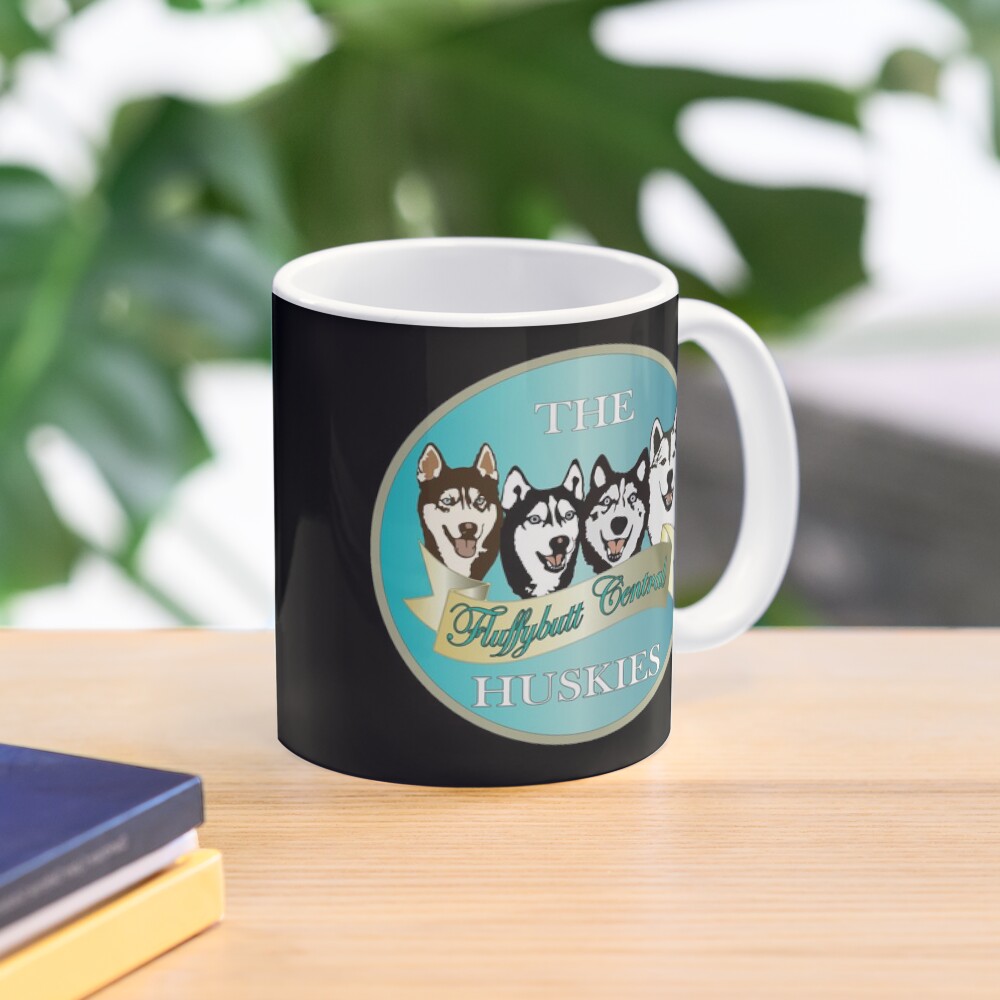 Fluffybutt Central Siberian Huskies Mug