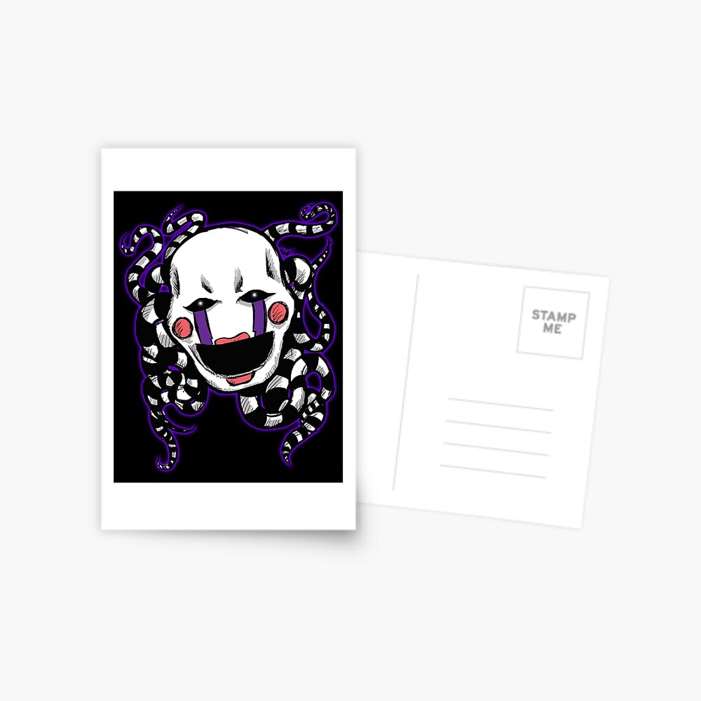 Five Nights at Freddy's - FNAF 2 - Puppet  Postcard for Sale by