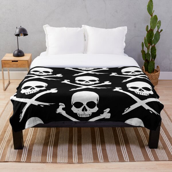 Item preview, Jolly Roger Calavera Blanca designed and sold by borderland.
