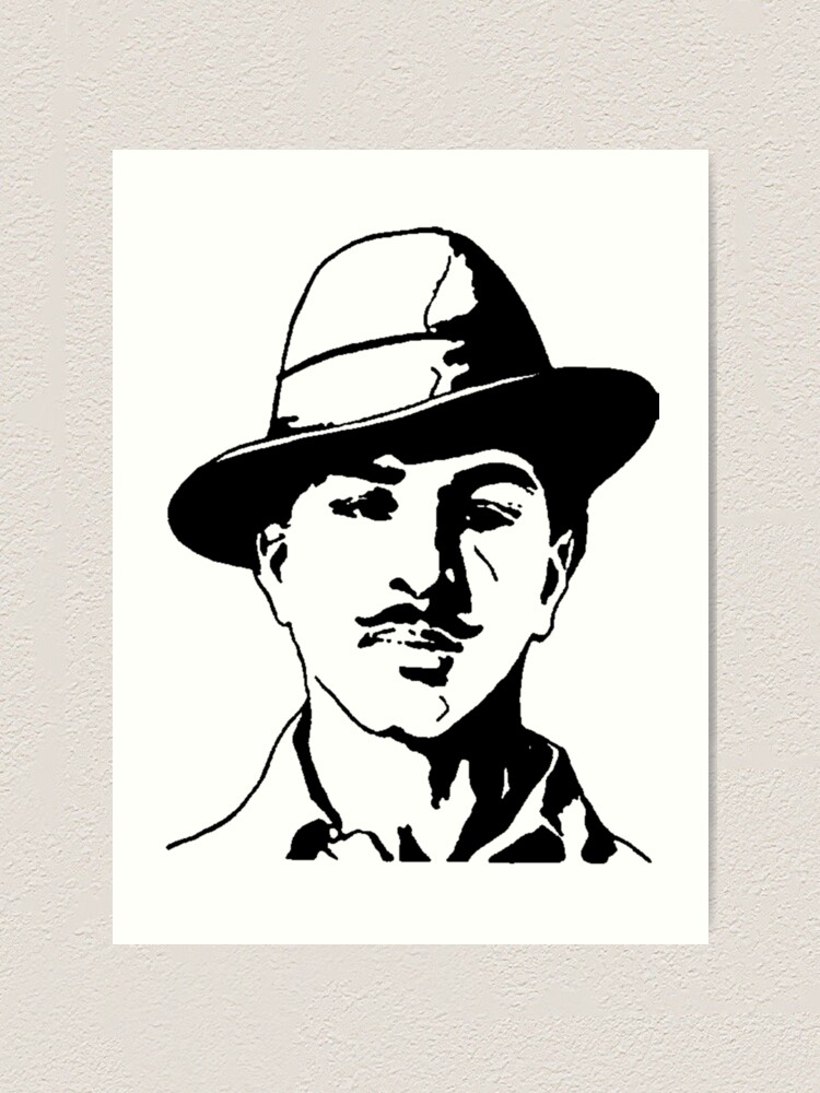 Bhagat Singh pencil sketch  Pencil sketch images Pencil sketches easy  Easy drawings