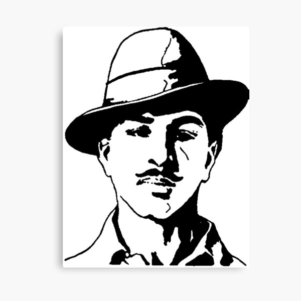 Bhagat Singh Drawing With Pencil Sketch Step by Step / lndependence day /  Freedom Fighters - YouTube