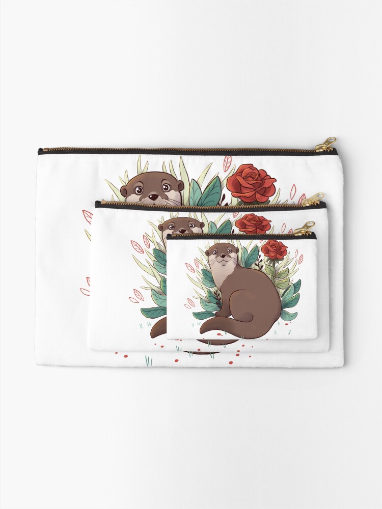 Alternate view of Otter Zipper Pouch