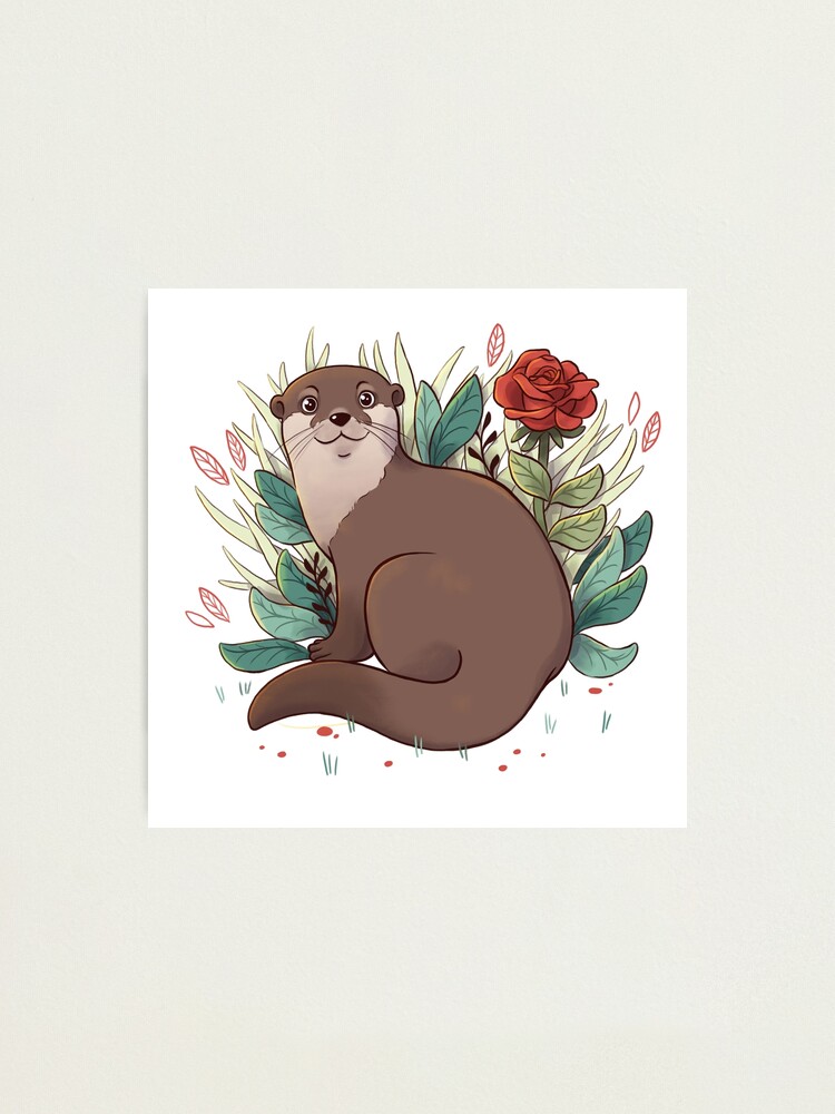 Alternate view of Otter Photographic Print