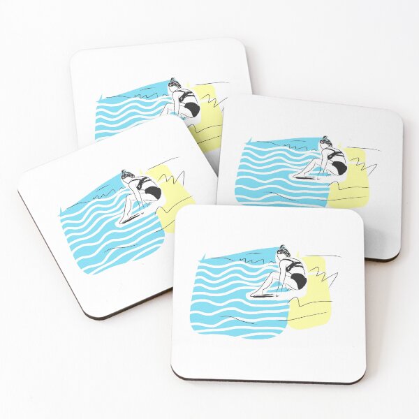Item preview, Surf colors longboarding tricks surfing  designed and sold by Tropical Blood.