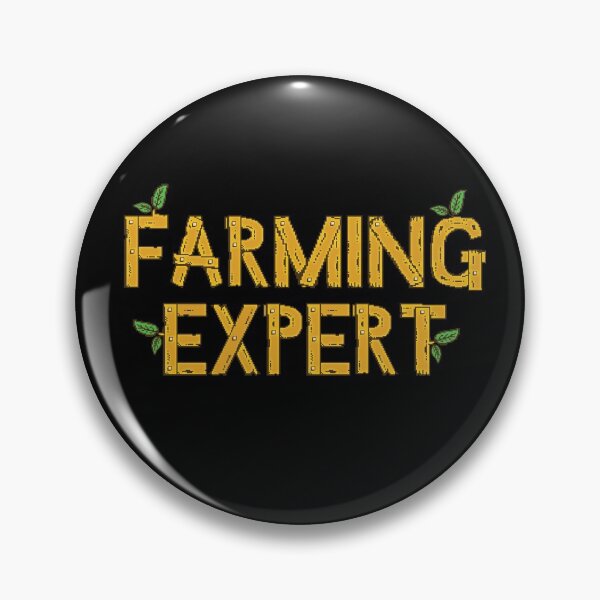 Item preview, Stardew Valley Video game inspired Farming Expert designed and sold by ElevenVoid.