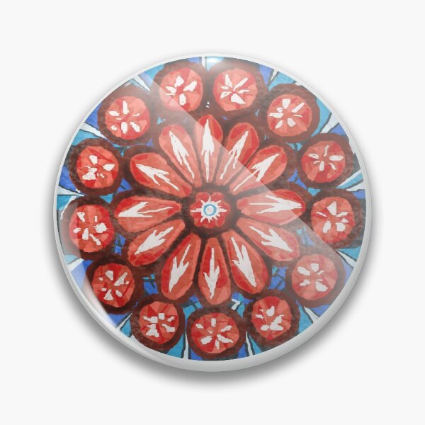 The OA Rose Window Pin