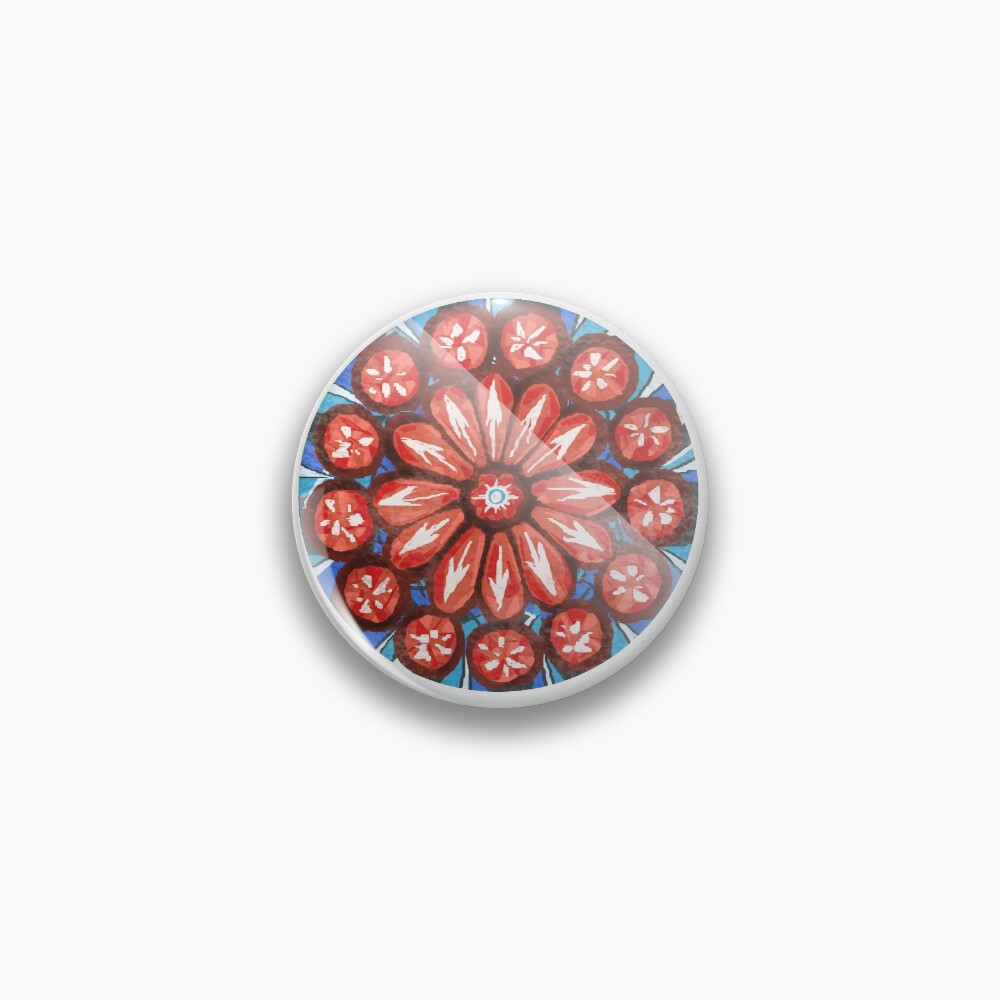 The OA Rose Window Pin
