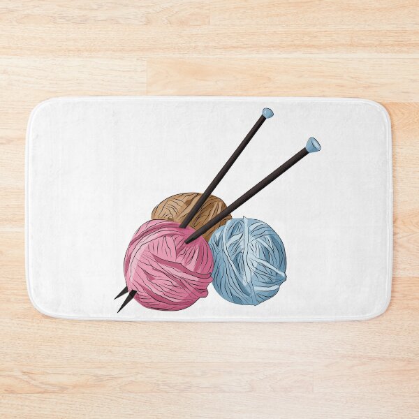 Item preview, knitting ball designed and sold by AvotArt.