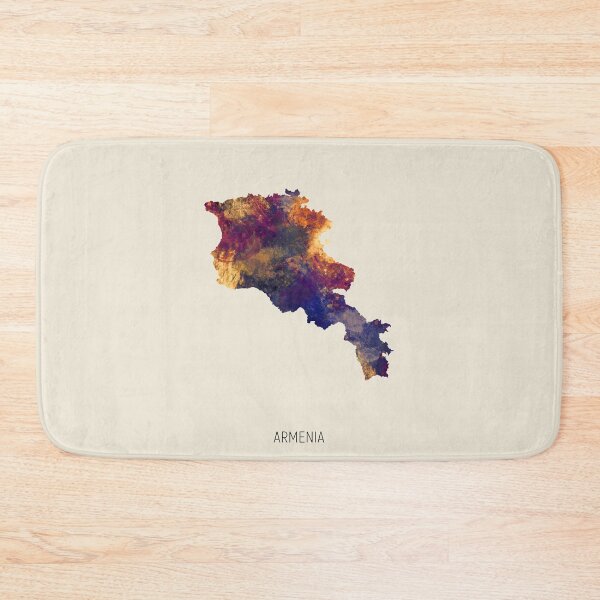 Item preview, Armenia Watercolor Map designed and sold by ArtPrints.
