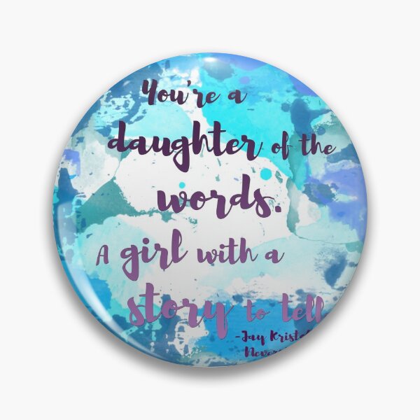 Item preview, Daughter of Words - Nevernight - Jay Kristoff designed and sold by inkandmadness.
