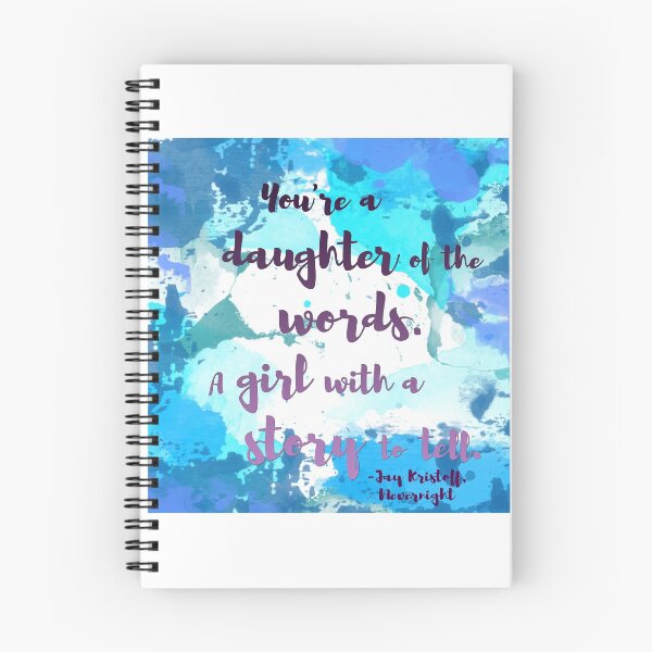 Item preview, Daughter of Words - Nevernight - Jay Kristoff designed and sold by inkandmadness.