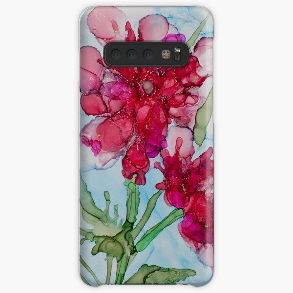 Springs Red Flower Samsung Galaxy Snap Case