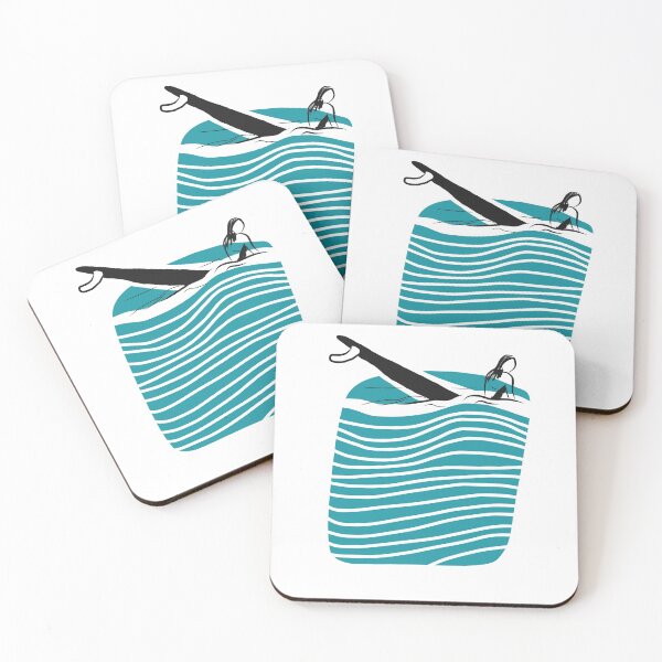 Item preview, Sitting waiting for the wave sea lines  designed and sold by Tropical Blood.