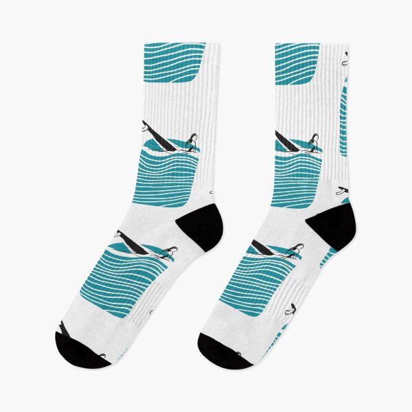Item preview, Sitting waiting for the wave sea lines  designed and sold by Tropical Blood.