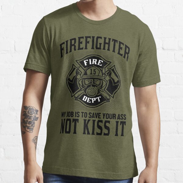 firefighter Essential T-Shirt for Sale by marijanadesigns