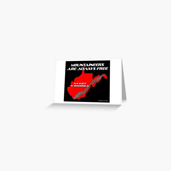 Mountaineer State Greeting Card