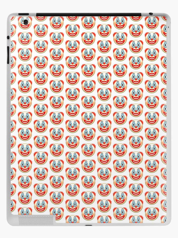 Clown Emoji Ipad Case Skin By Amemestore Redbubble - clown emoji roblox decal