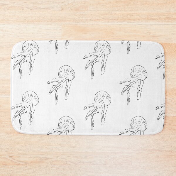 Item preview, Jelly fish minimalist design lines  designed and sold by Tropical Blood.