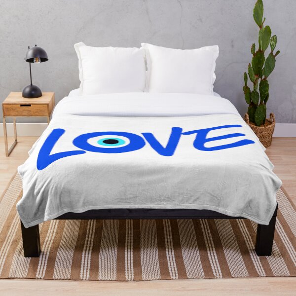 Item preview, Amor arte de la palabra | Ojo Griego Colorido Azul AMOR Gráfico designed and sold by CreativeBridge.