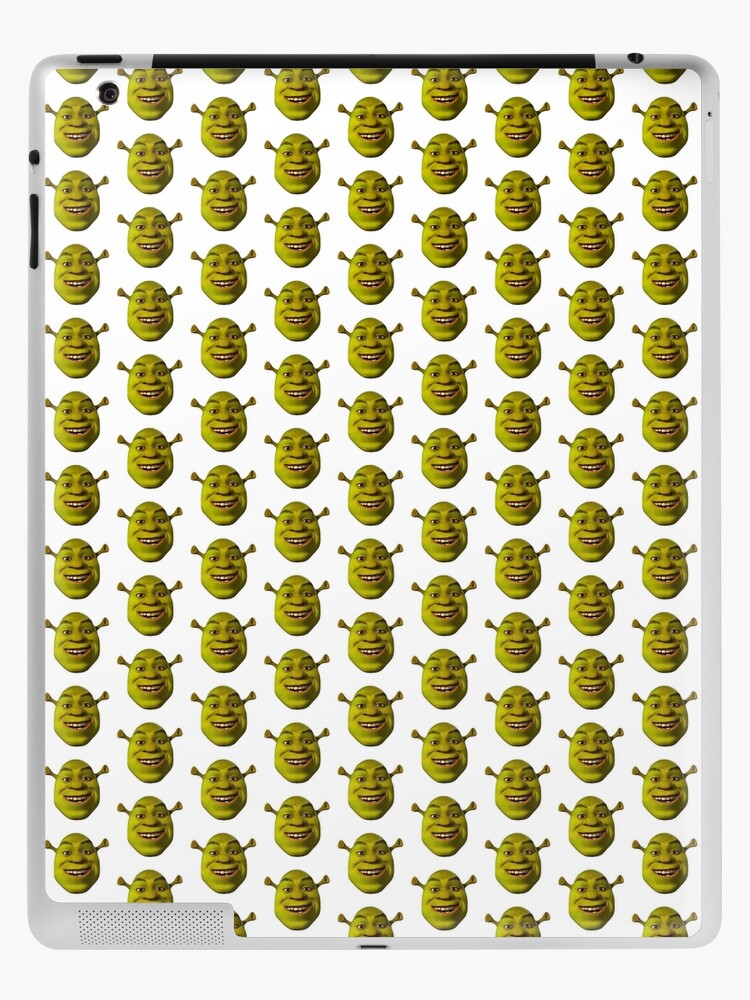 Little Shrek Meme Ipad Case Skin By Amemestore Redbubble - shrek decal roblox