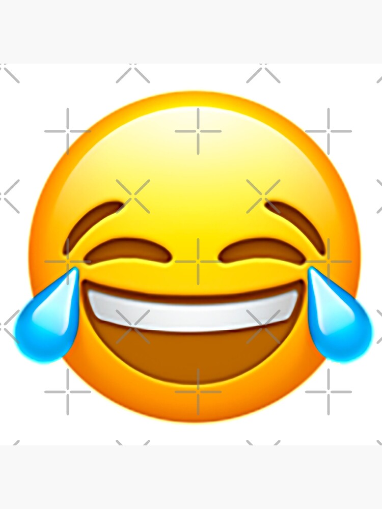 Laugh Emoji Meme Art Board Print By Amemestore Redbubble - roblox oof framed art print by amemestore redbubble
