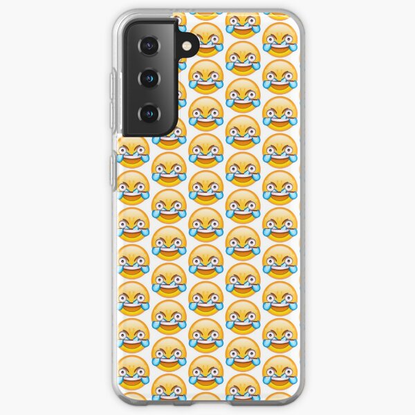 Coques sur le thème Rire Emoji Pleurer pour Samsung Galaxy | Redbubble