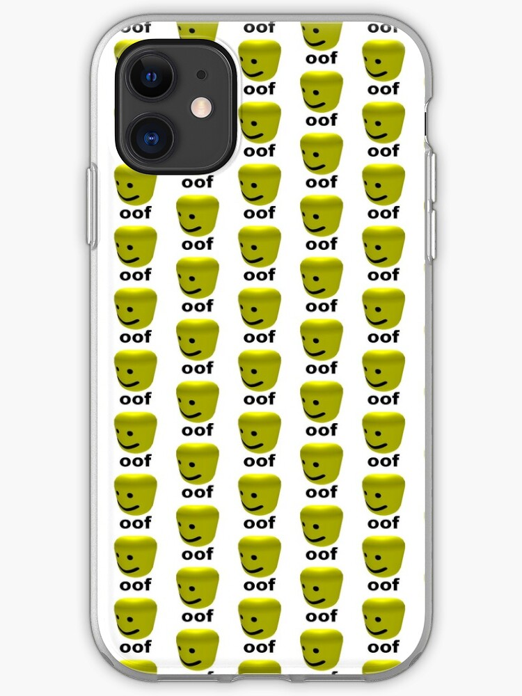 Roblox Oof Iphone Case Cover By Amemestore Redbubble - picture of a roblox oof