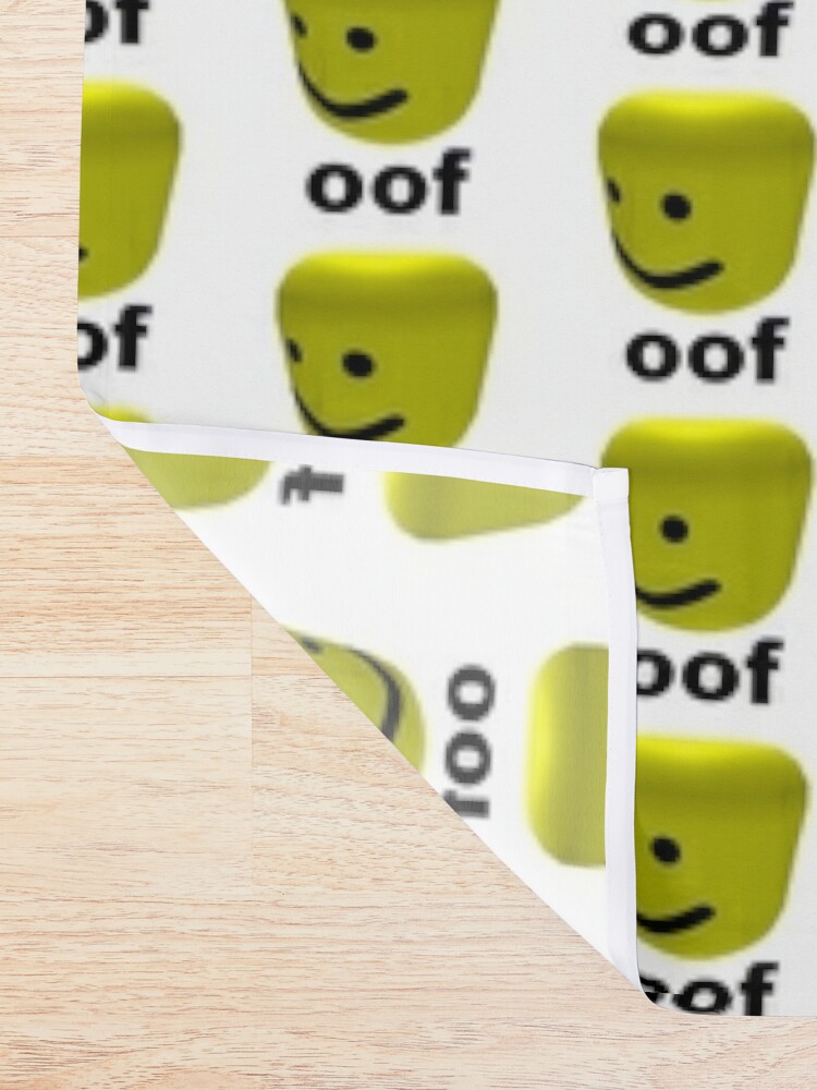 Roblox Oof Shower Curtain By Amemestore Redbubble - the oof liner roblox
