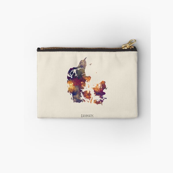 Item preview, Danmark Watercolor Map designed and sold by ArtPrints.
