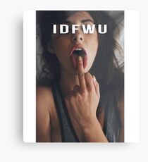 IDFWU Metal Print