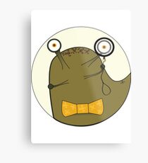 Clever Slug Metal Print