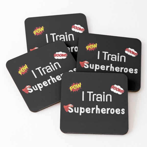 Item preview, I Train Superheroes  designed and sold by SparkleLiveLife.