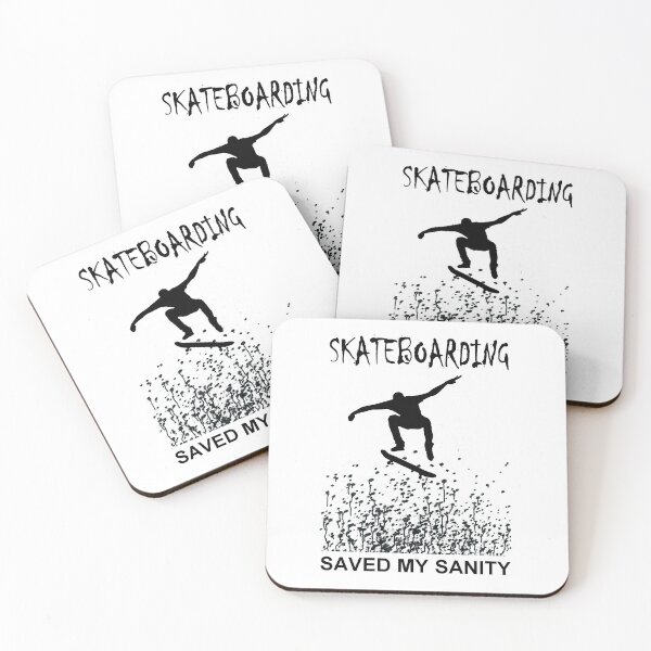 Item preview, Skateboarding saved my sanity designed and sold by aktiveaddict.