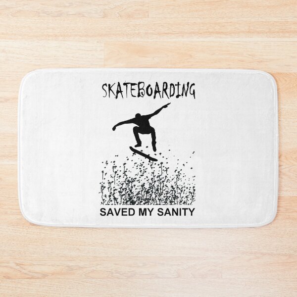 Item preview, Skateboarding saved my sanity designed and sold by aktiveaddict.