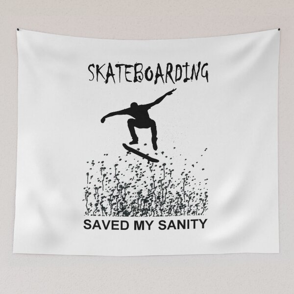 Item preview, Skateboarding saved my sanity designed and sold by aktiveaddict.