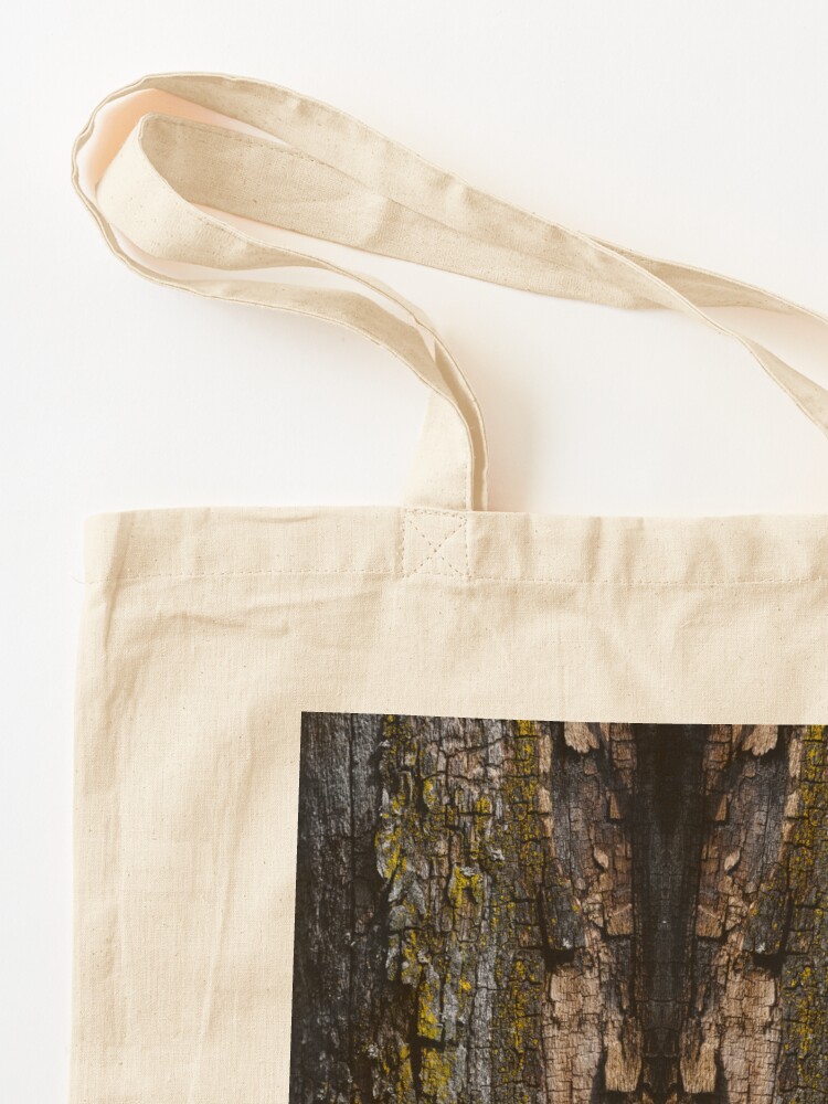 Trendy Woods Pattern Tote Bag, Large Capacity Canvas Handbag