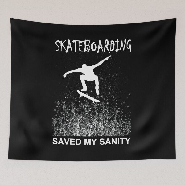 Item preview, Skateboarding saved my sanity designed and sold by aktiveaddict.