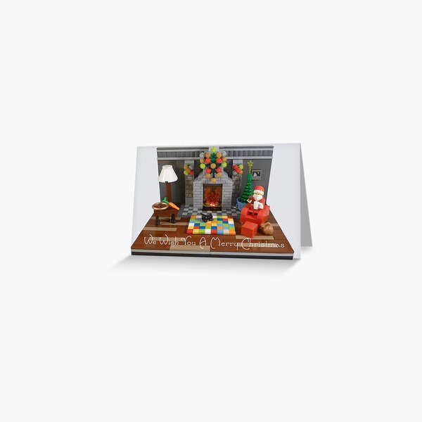 We Wish You A Merry Christmas Greeting Card