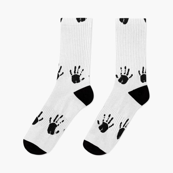 Item preview, Hands in black ink: Footprint designed and sold by NewDesignFR.