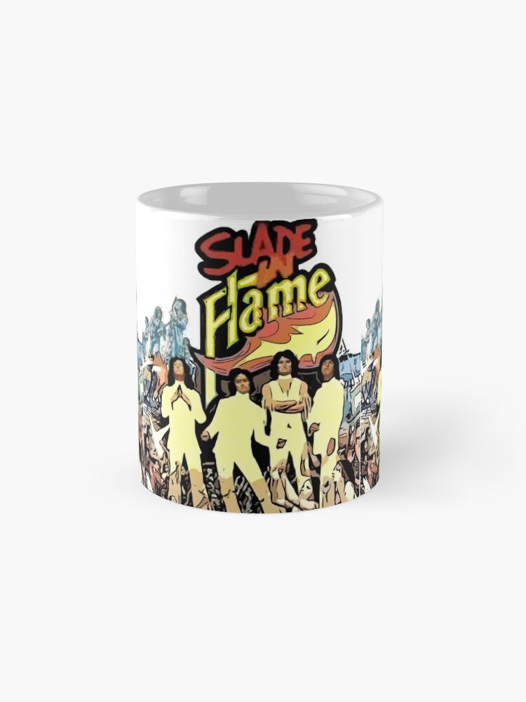 Alternate view of Slade in Flame film poster illustration Mug
