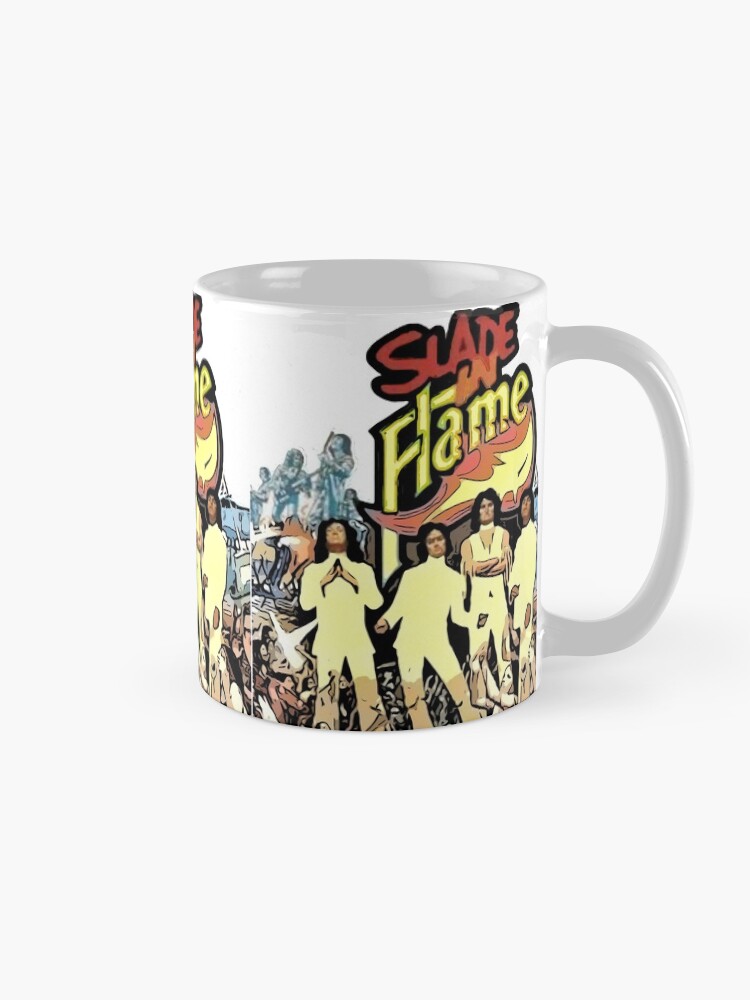 Alternate view of Slade in Flame film poster illustration Mug