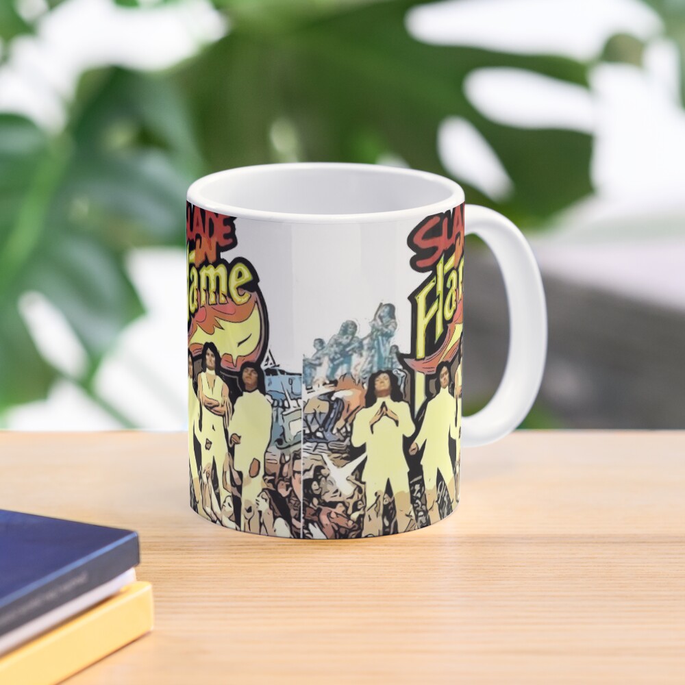 Slade in Flame film poster illustration Mug