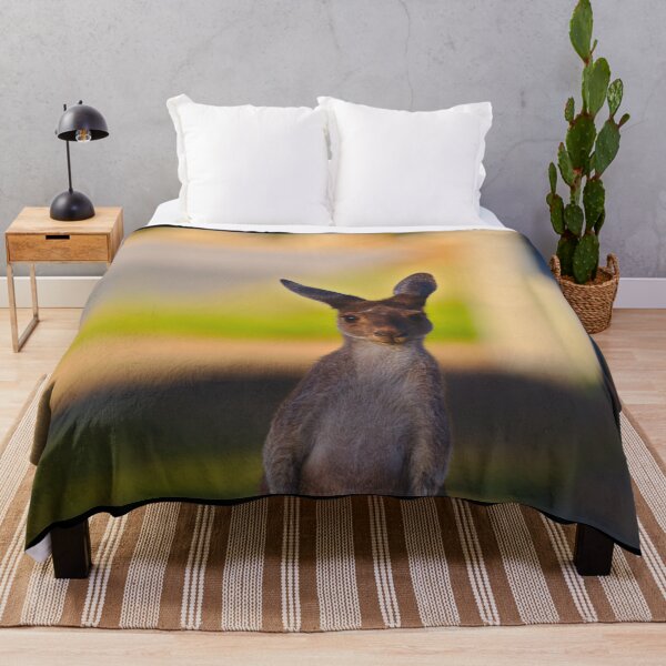 Item preview, A Young Kangaroo At Sunset designed and sold by Jason Gilbert.