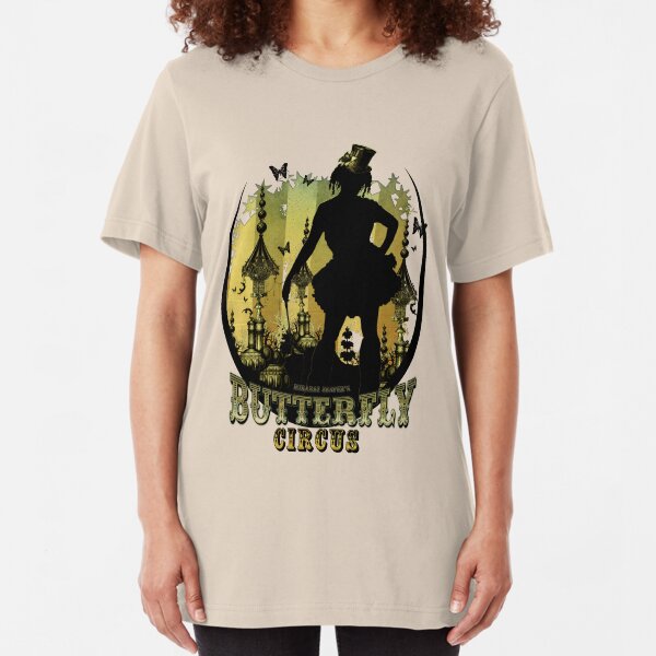 Mirabai Jasper's Butterfly Circus Slim Fit T-Shirt